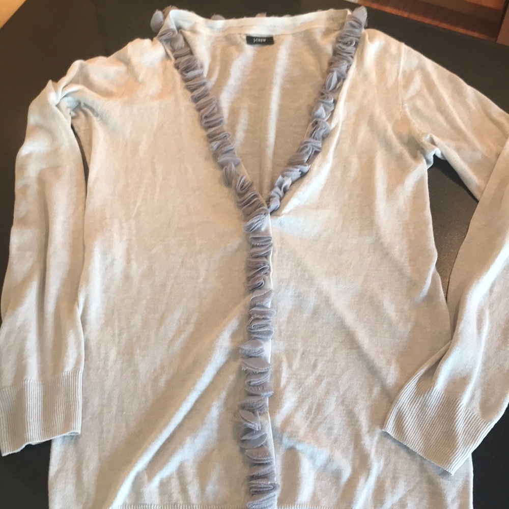 Jcrew cardigan, xs - gray
